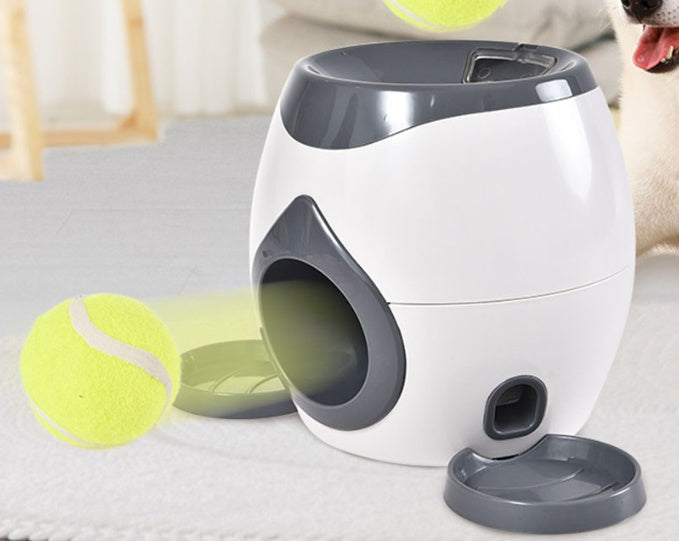 Alimentador inteligente para mascotas, dispositivo para lanzar pelotas de tenis perdidas, máquina de recompensa