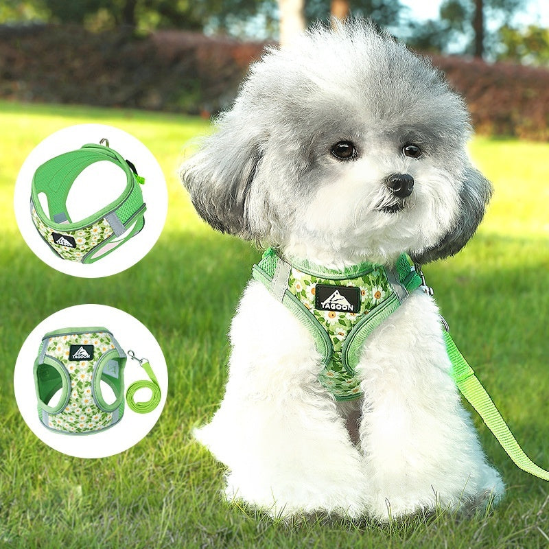 Retractable Reflective Wear-resistant Hand Holding Rope Dog Strap