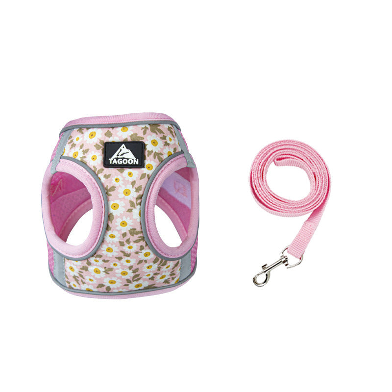 Retractable Reflective Wear-resistant Hand Holding Rope Dog Strap