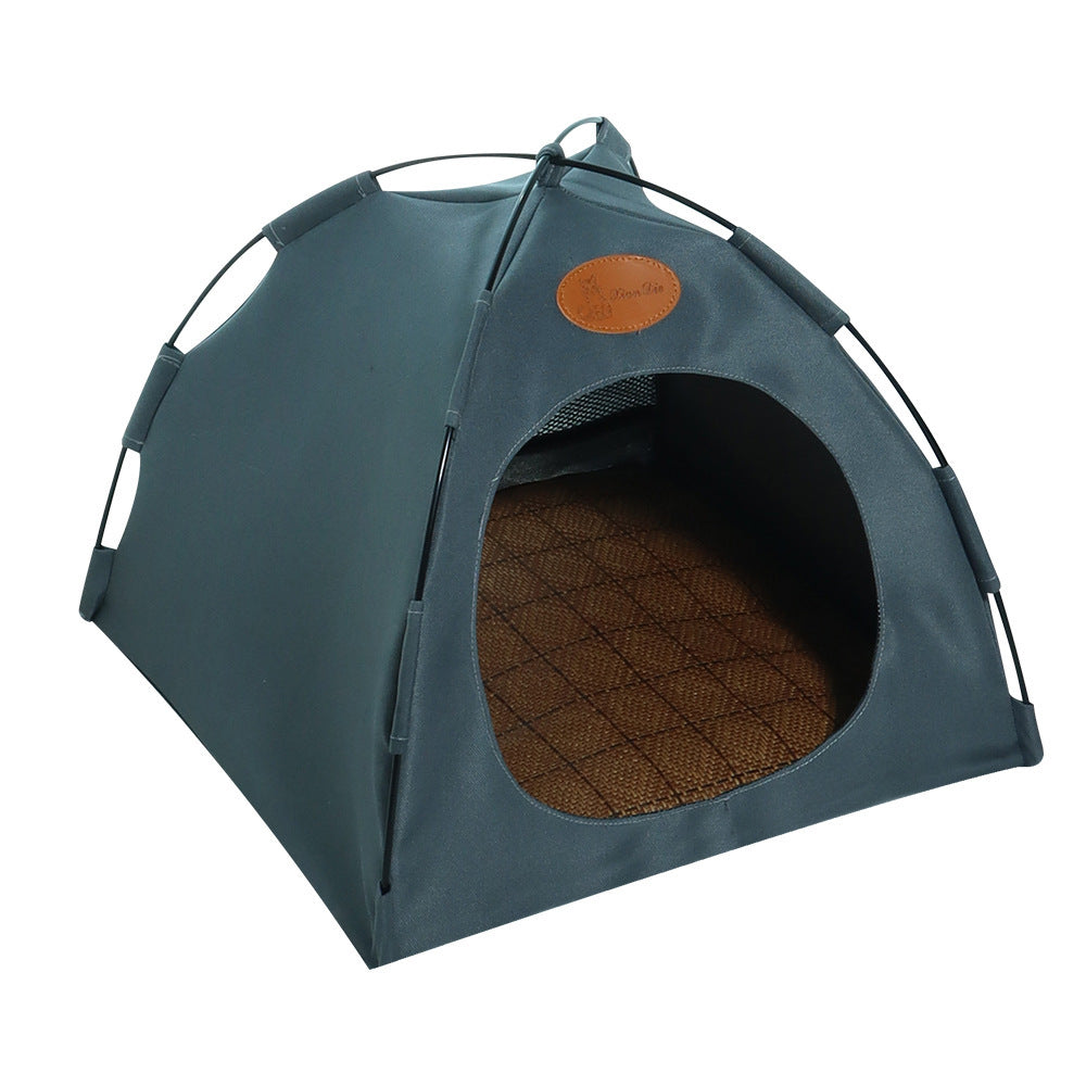 Tienda de lona plegable para exteriores para gatos