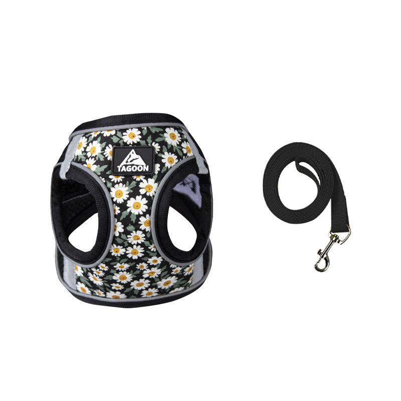 Retractable Reflective Wear-resistant Hand Holding Rope Dog Strap