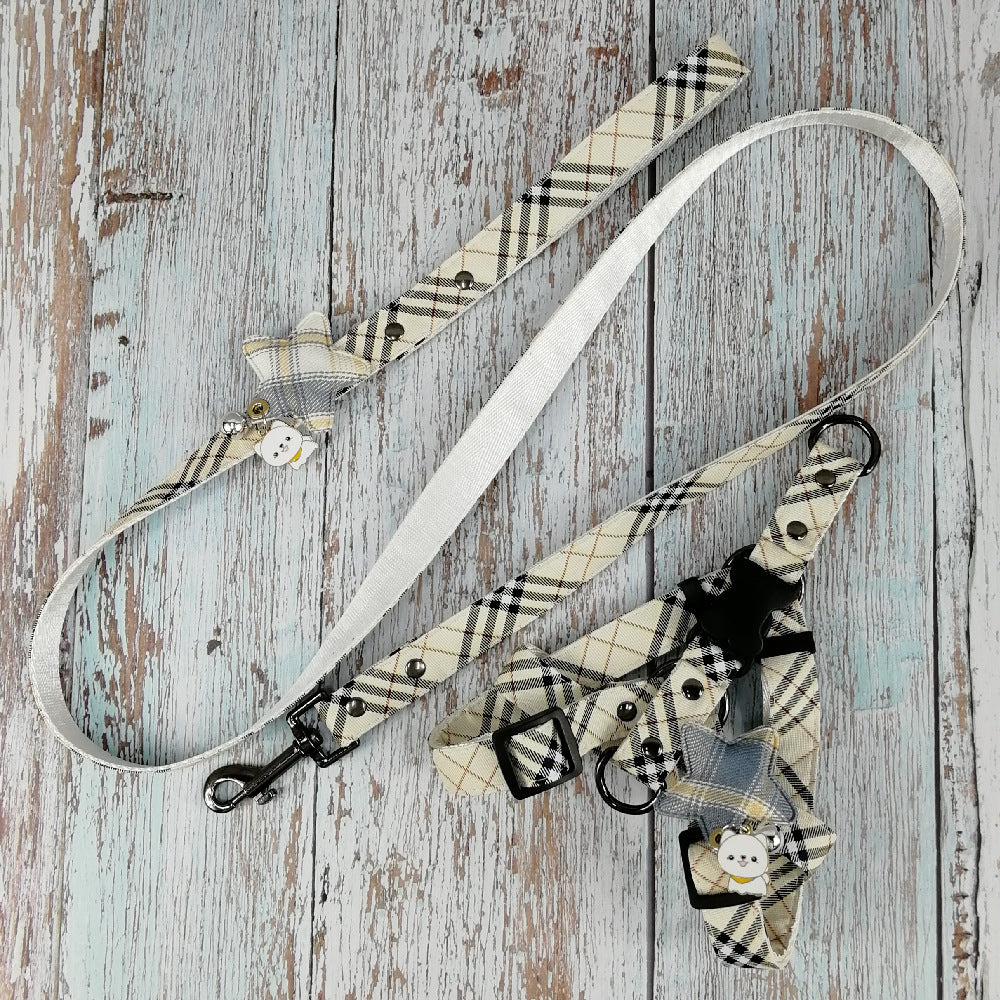 Fashion Leather Pet Haulage Rope Package