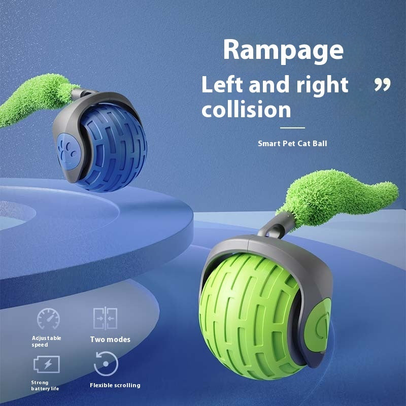 Nuevos juguetes interactivos para gatos, pelota eléctrica automática, juguetes para gatos, gatitos, mascotas, juguete inteligente automático, juguete para gatos recargable por USB, productos para mascotas