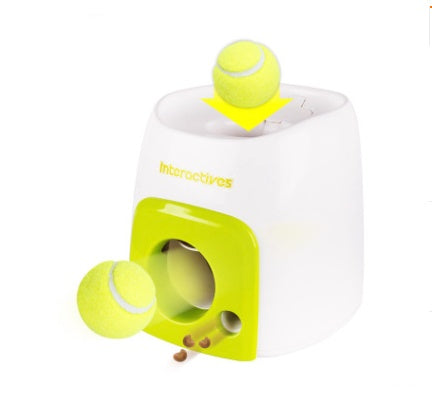 Alimentador inteligente para mascotas, dispositivo para lanzar pelotas de tenis perdidas, máquina de recompensa