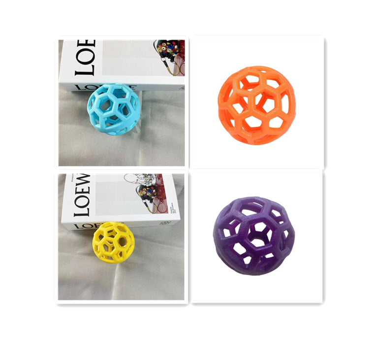Jouet à mâcher pour chien TPR Pets Jouets d'entraînement interactifs pour petits et grands chiens Fournitures de nettoyage des dents pour molaires Jouet à balle pour animaux de compagnie en plein air