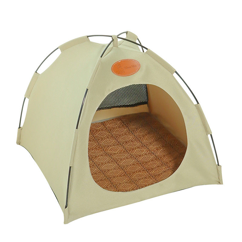 Tienda de lona plegable para exteriores para gatos