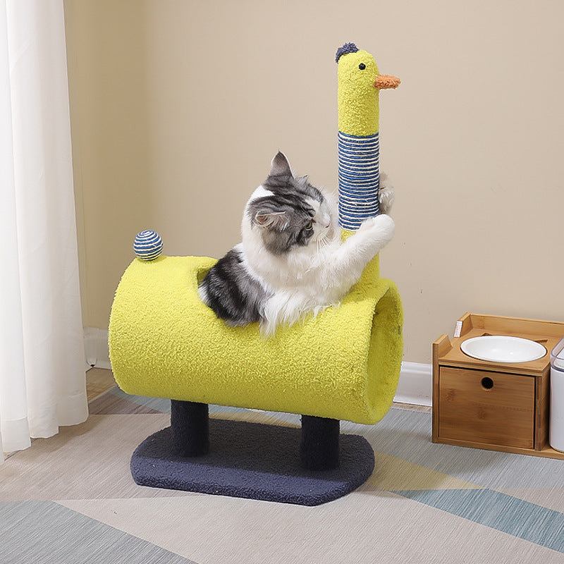 Marco de escalada para gatos, poste rascador de sisal, plataforma de salto para gatos resistente al desgaste